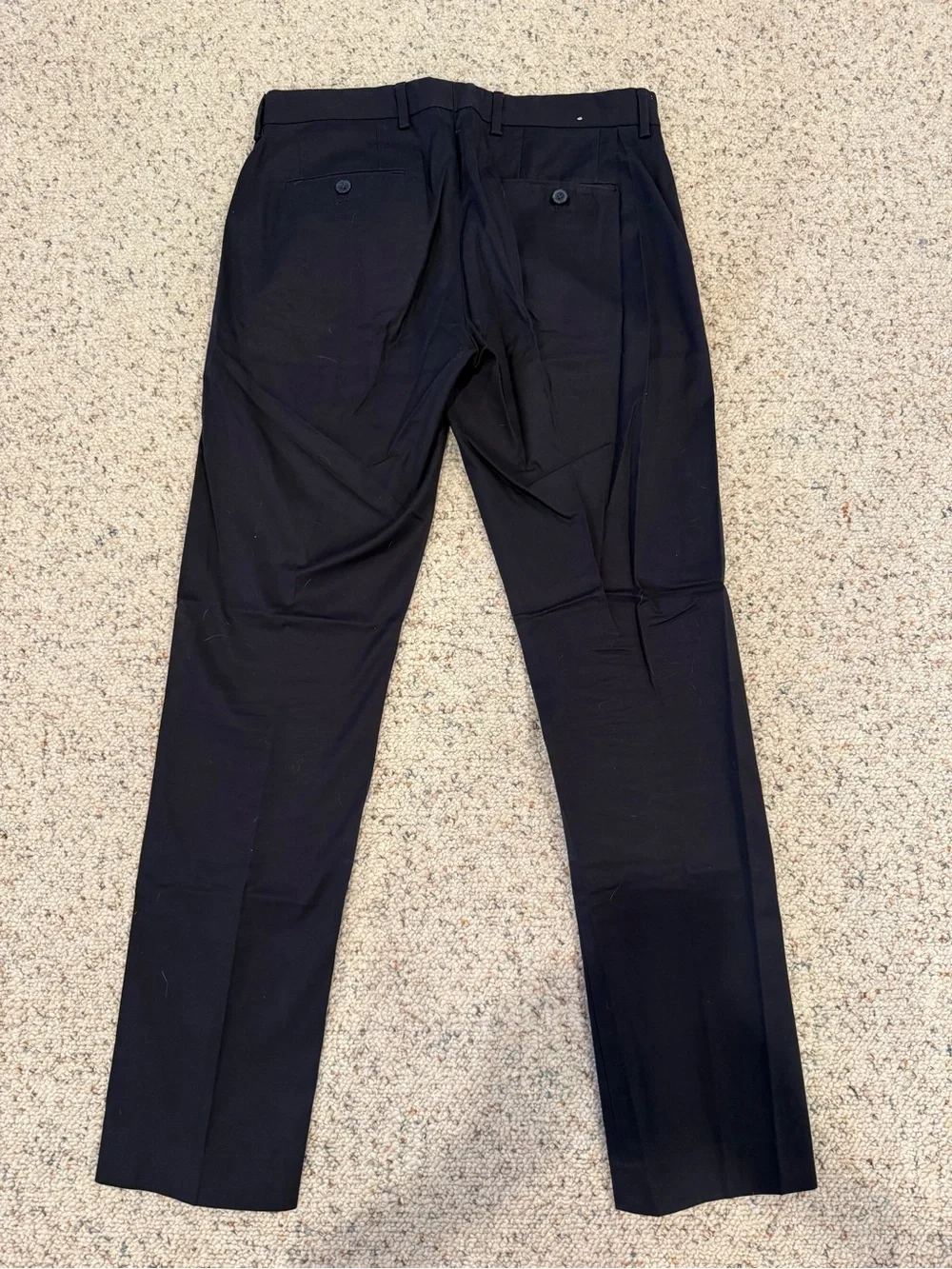 Express Photographer Navy Blue Slim Fit Dress Pants Size 29x32